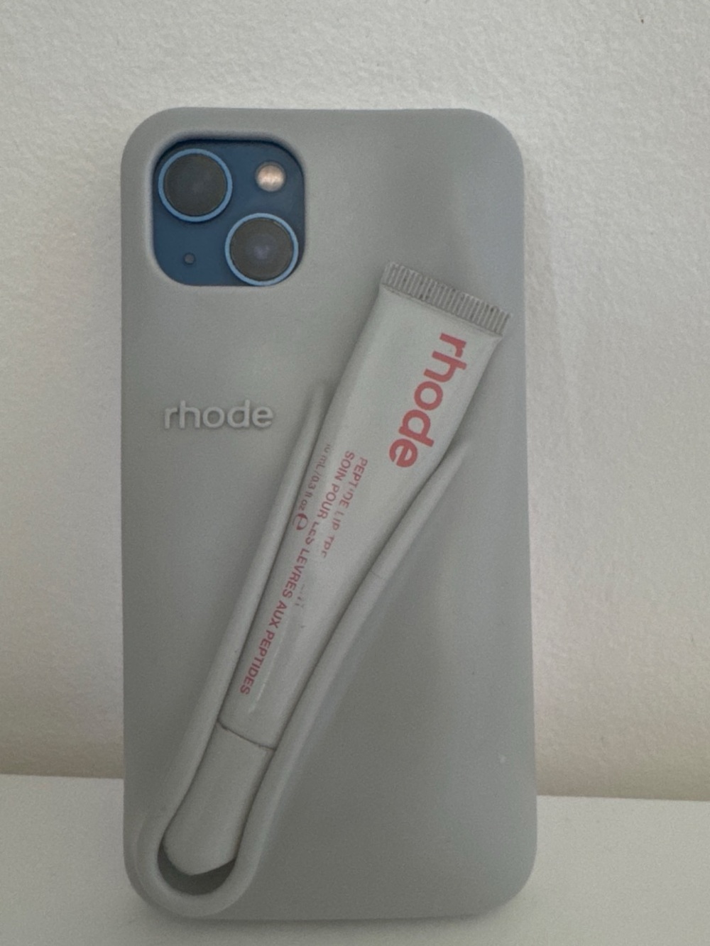 Rhode Grey Lip Case for iPhone 13